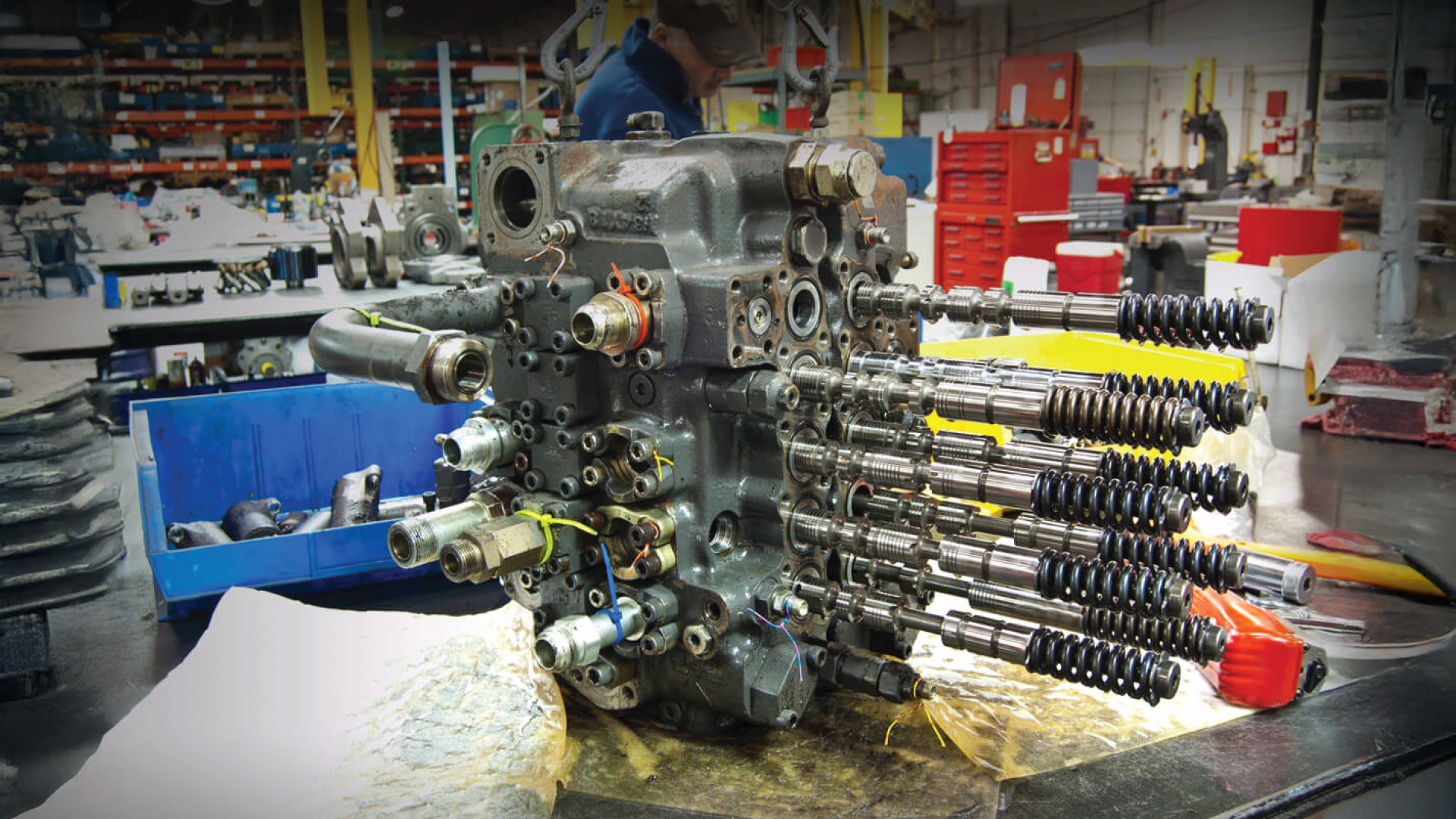 Expert Repair and Calibration of Hydraulic Control Valves